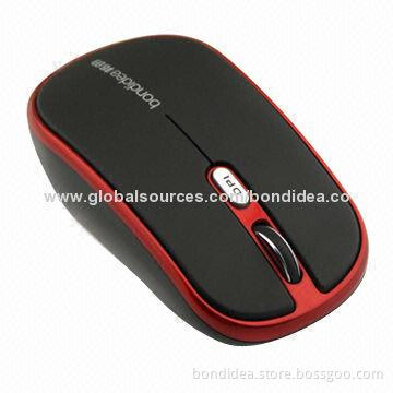 2014 Stylish Bluetooth Wireless Mouse with 800/1,200/1,600dpi Resolution